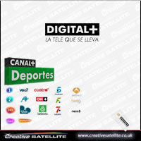 Digital Plus Spain Deporte 18 Months viewing Card Digital Plus Spain Deporte 18 Months viewing Card